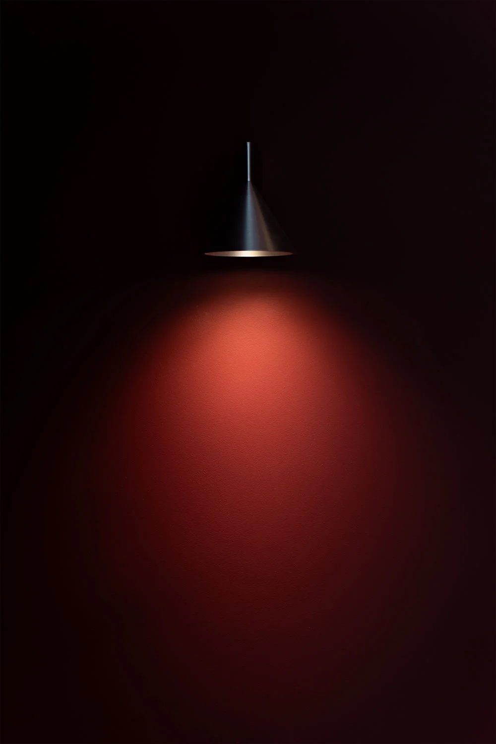 Dettaglio dell'illuminazione interna della gelateria Alpino