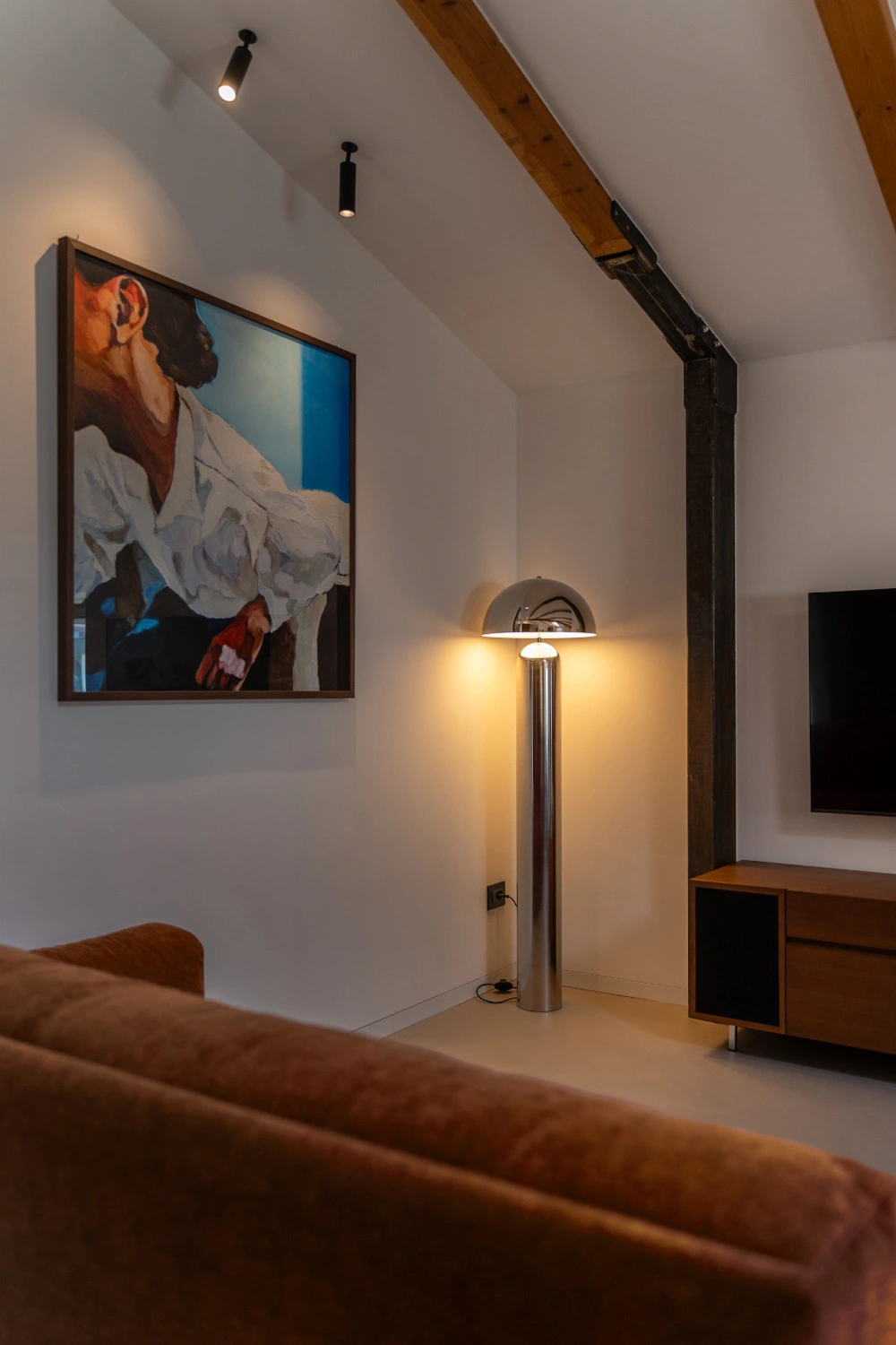 Lampada living Garda Relais apartment Riva del Garda